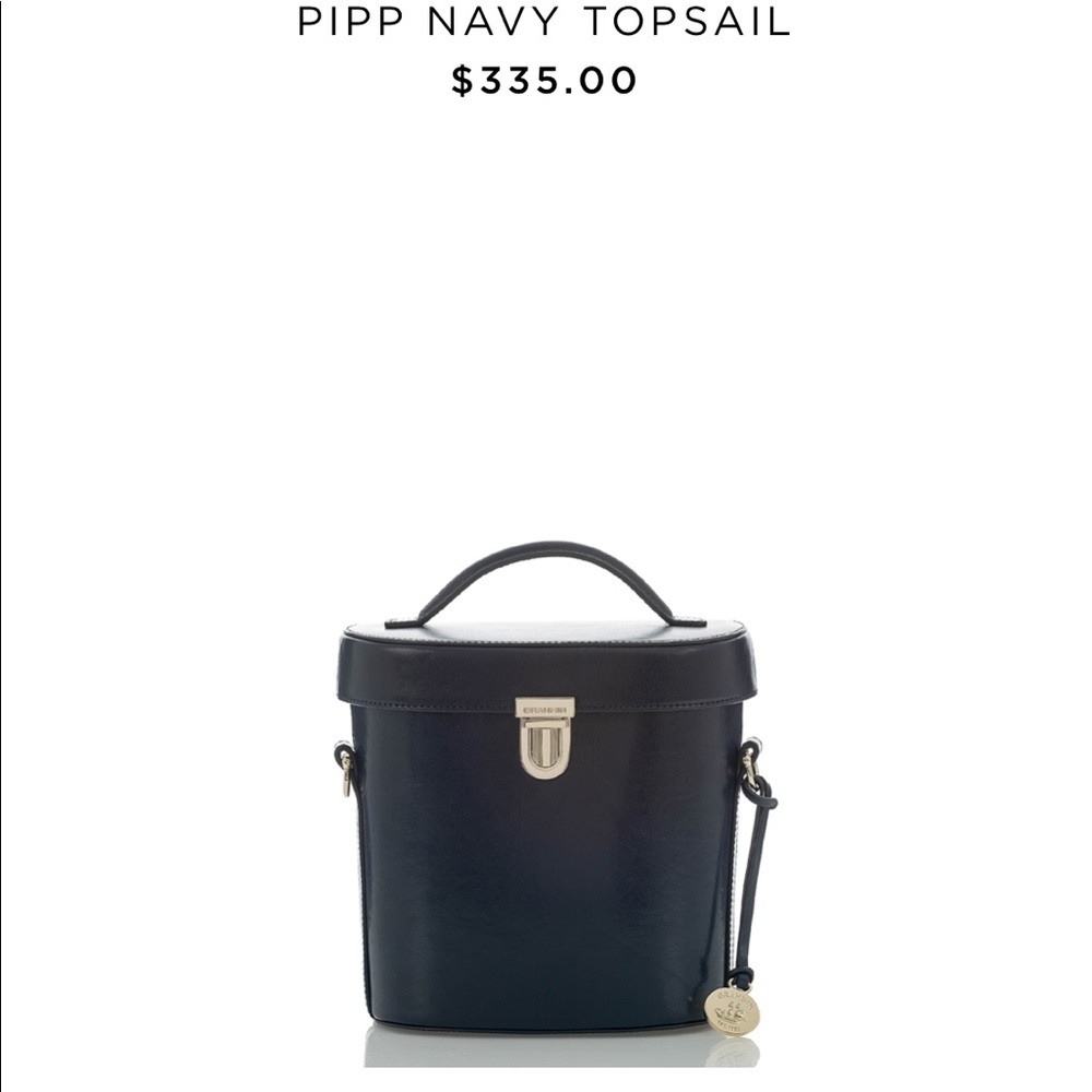 Brahmin Pipp Navy Topsail bag